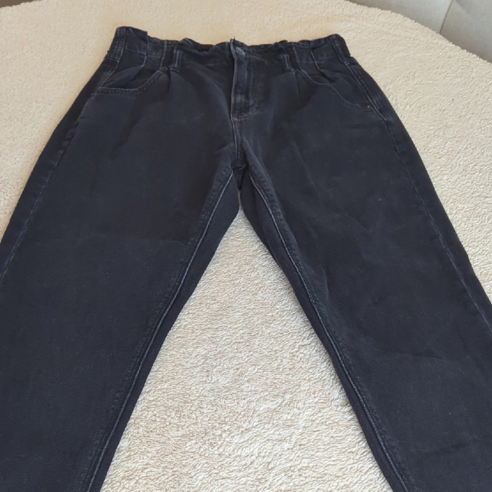 American Eagle Outfitters Black Denim Jeans‎ 90's Grunge Size 4